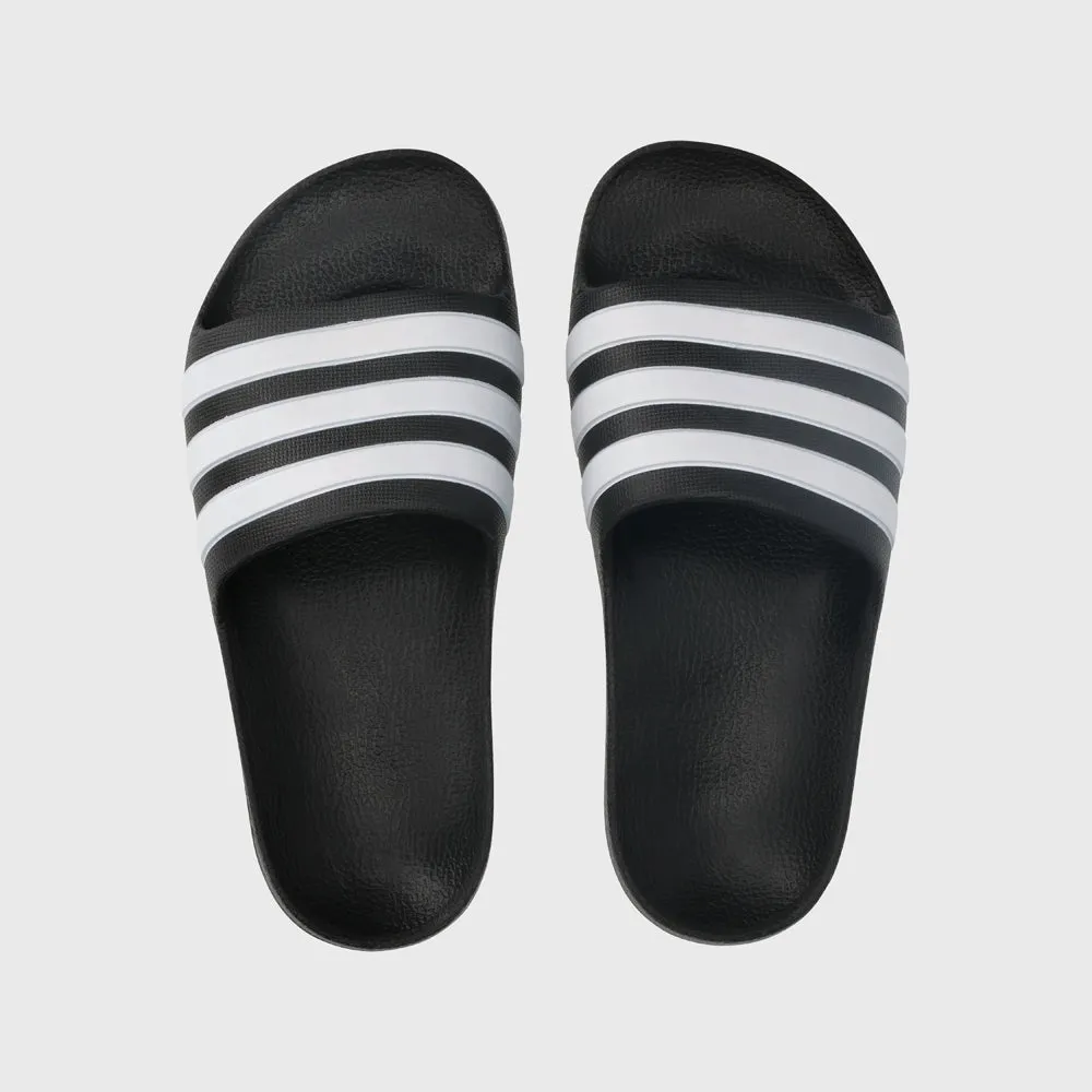 Adidas Kids Adilette Aqua Sandal Black/White _ 171252 _ Black