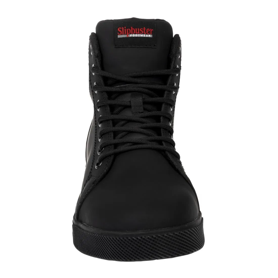 BA061-37 Slipbuster Recycled Microfibre Safety Hi Top Boots Matte Black 37