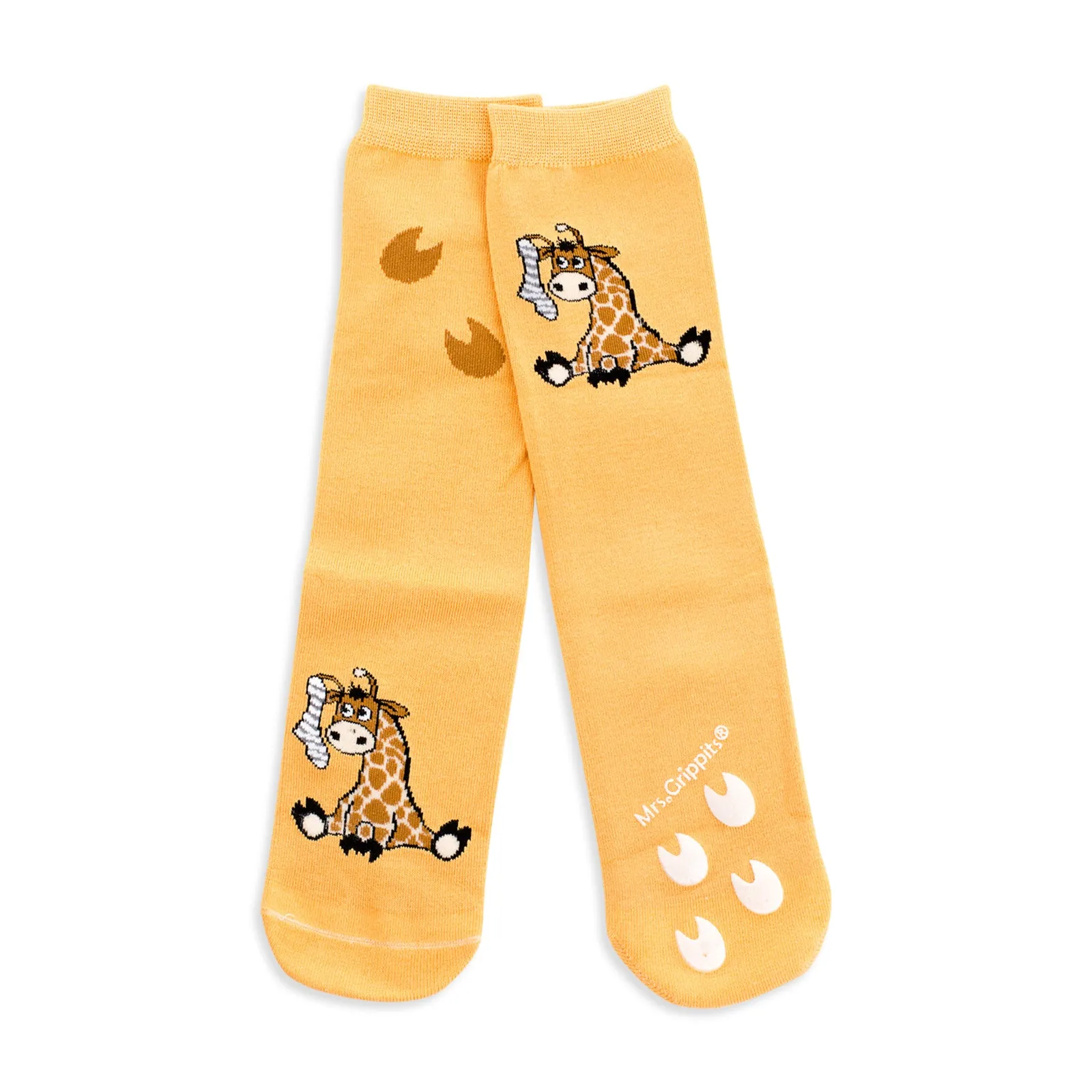 Baby/Kids Bamboo Grip Socks - Giraffe