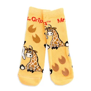 Baby/Kids Bamboo Grip Socks - Giraffe