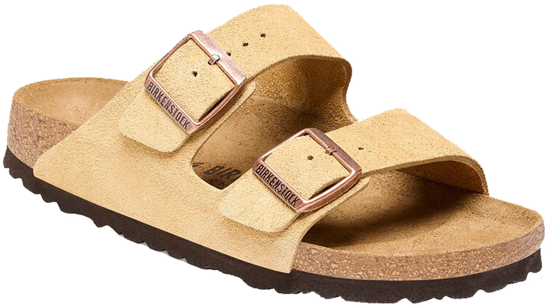 Birkenstock Womens Arizona Suede Leather Sandal