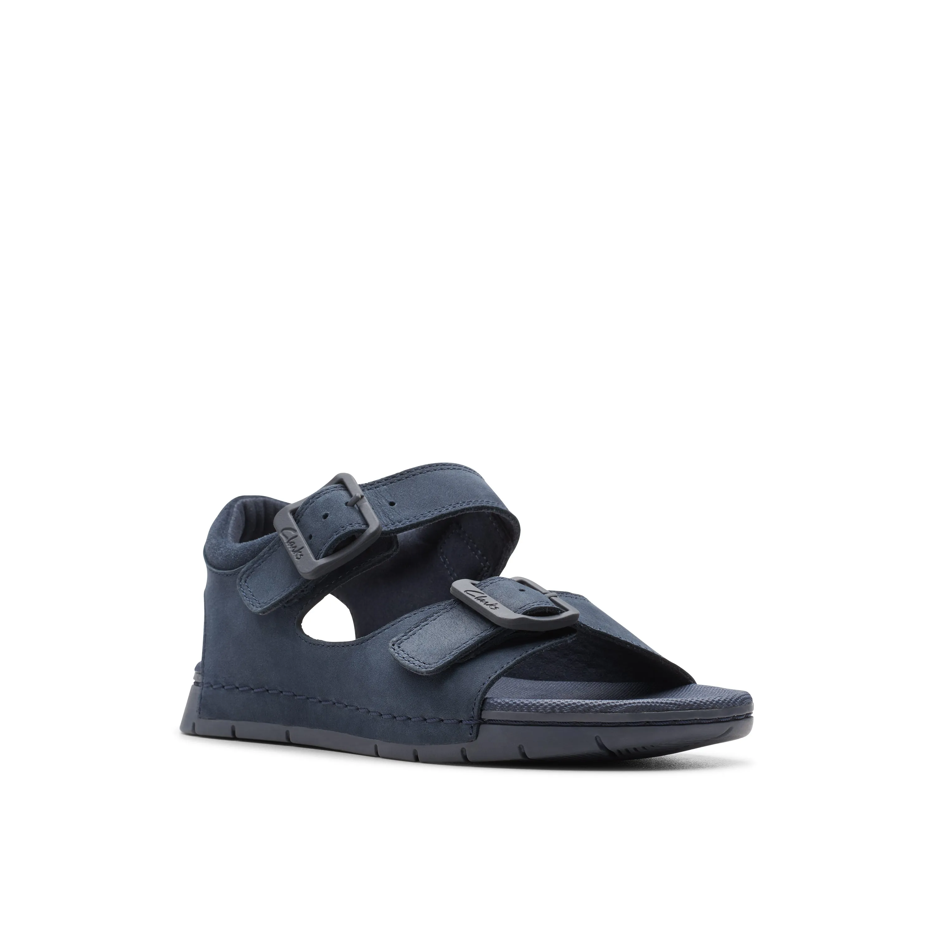 Clarks Baha Beach K Navy Buckle Sandal