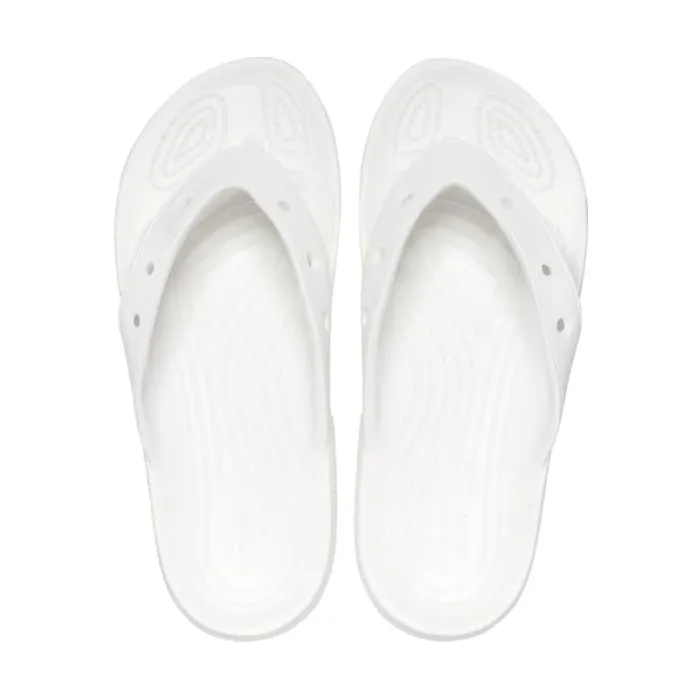 Crocs Classic Flip White Mens Womens Jandal