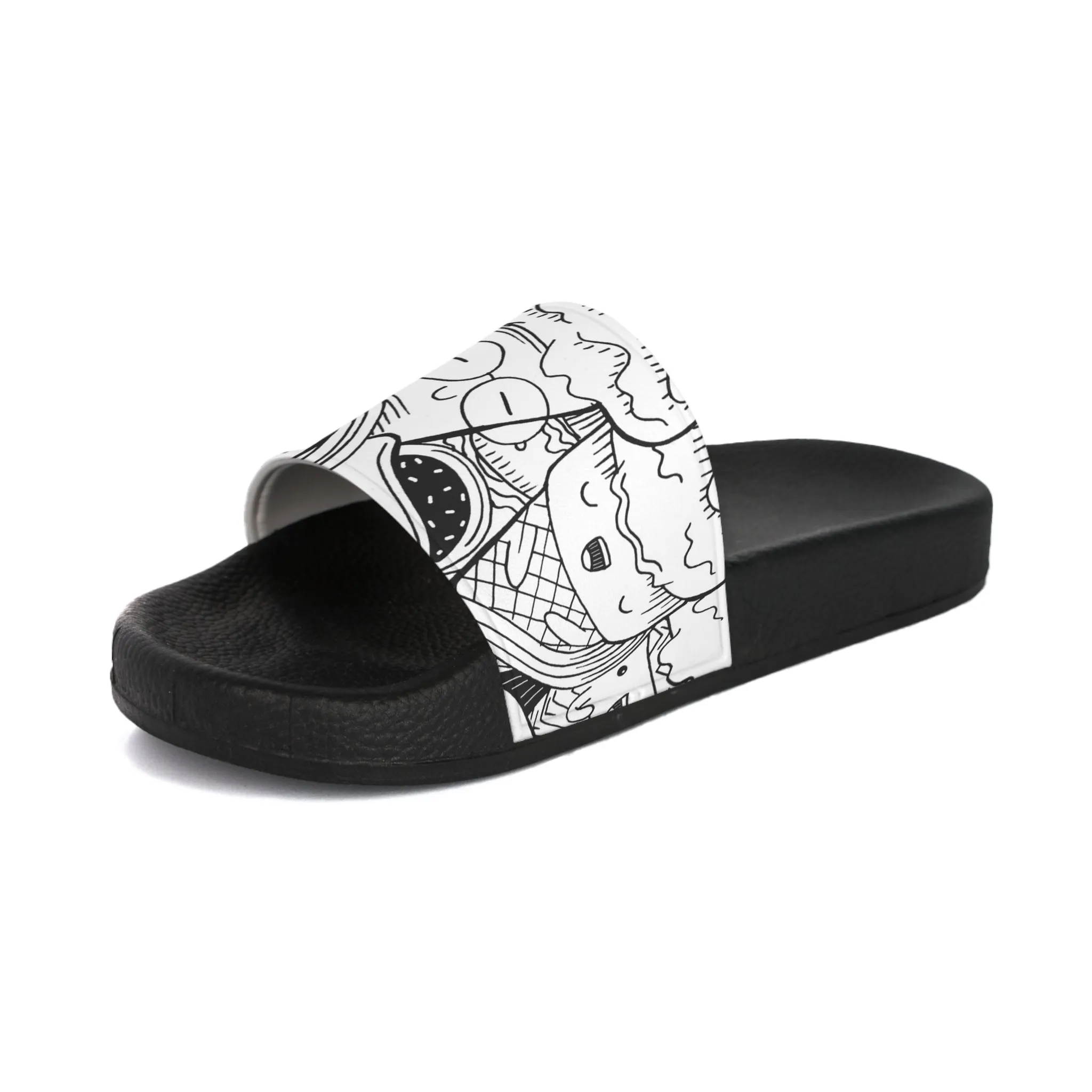 Doodle Icecream - Inovax Women's Slide Sandal