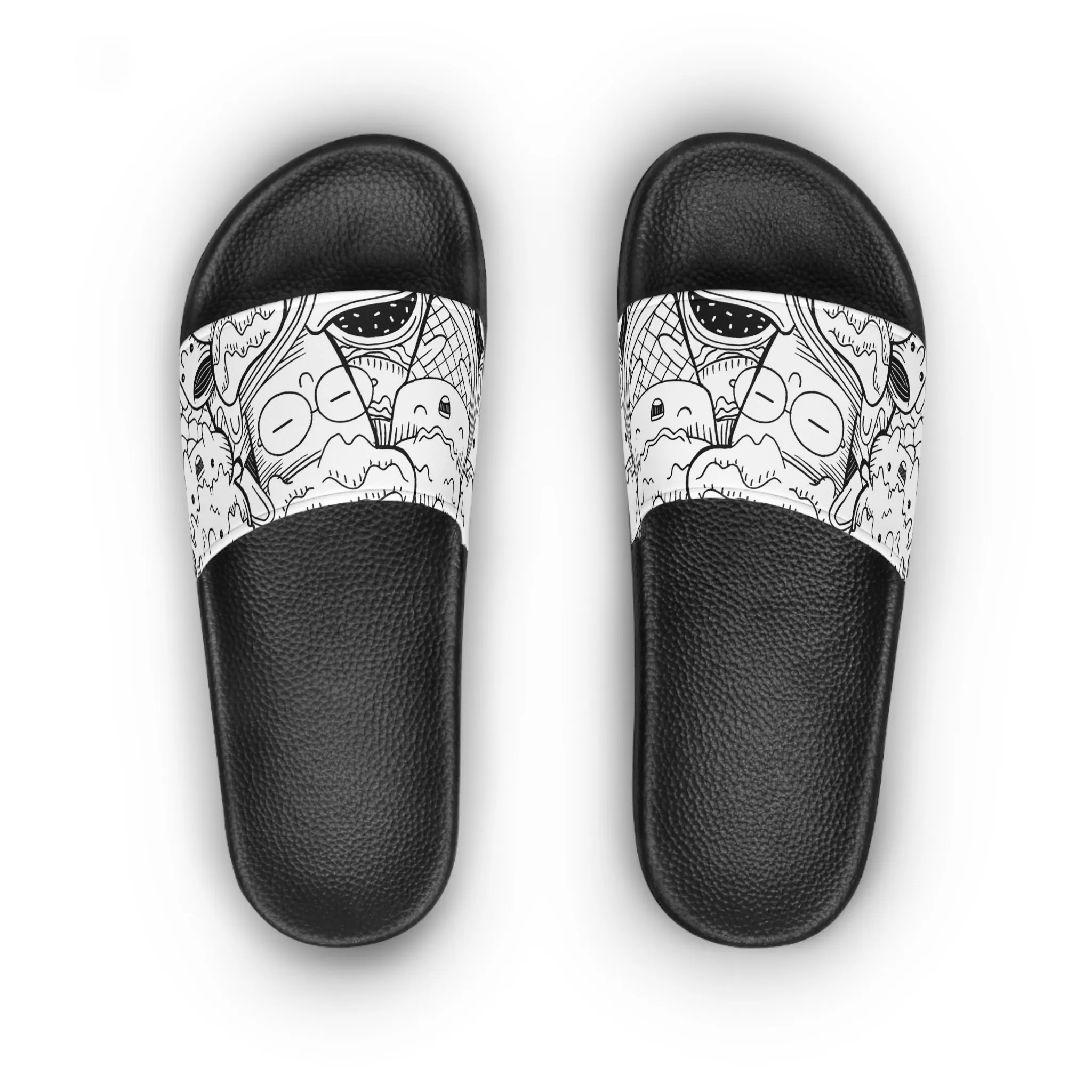 Doodle Icecream - Inovax Women's Slide Sandal