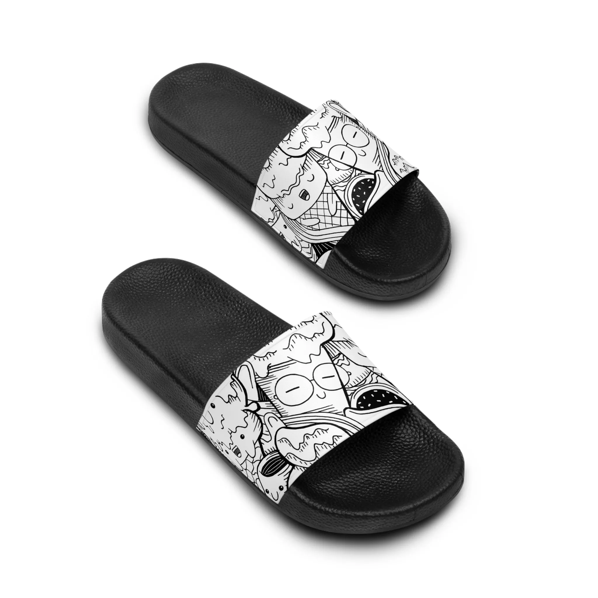 Doodle Icecream - Inovax Women's Slide Sandal