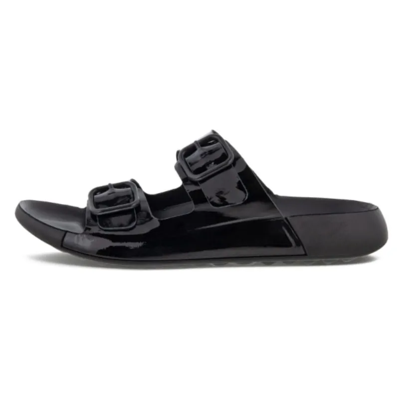 Ecco 2nd Cozmo W Black Patent Women's Slides