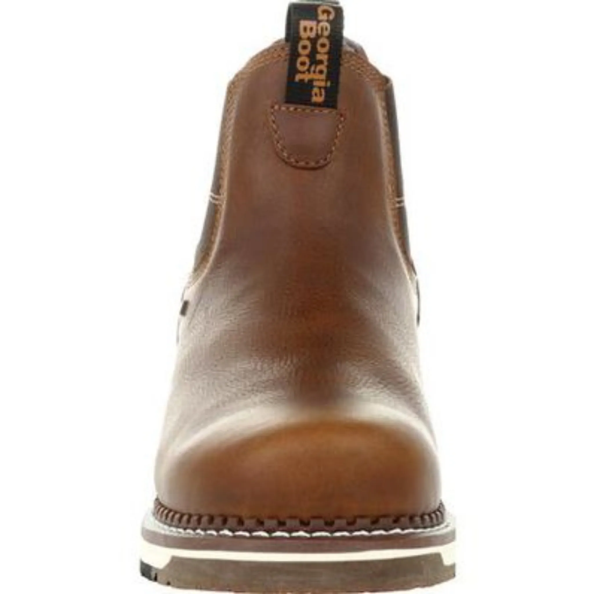 GEORGIA MEN'S BROWN 5 INCH WATERPROOF CHELSEA WORK BOOT - GB00352