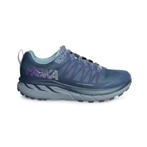 Hoka One One Challenger ATR 4 Aquifer / Vintage Indigo Running Shoes - Women's