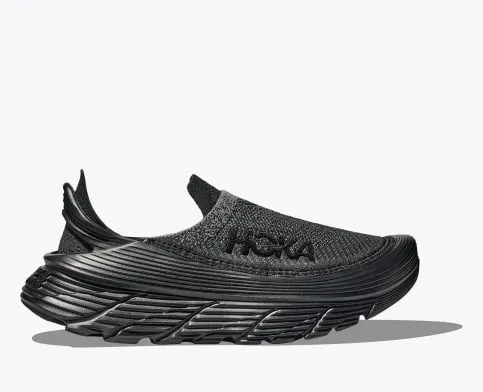 Hoka Restore TC Shoe in Dune/Oxford Tan & Black