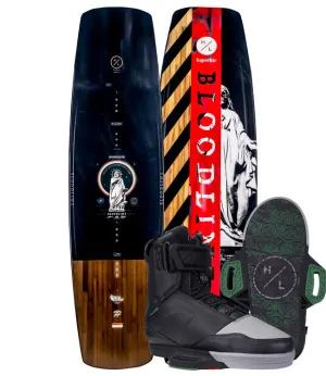 Hyperlite Bloodline Cable Wakeboard Package with Scout Boots (2025)