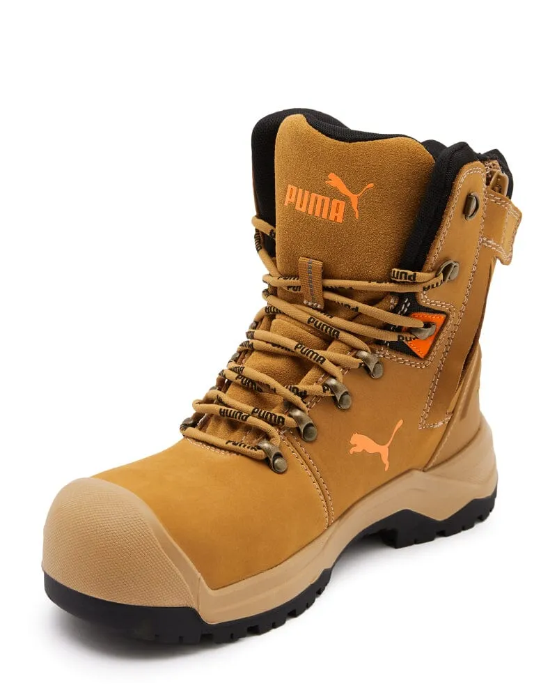 Iron Heavy Duty High Cut Safety Boot - Wheat