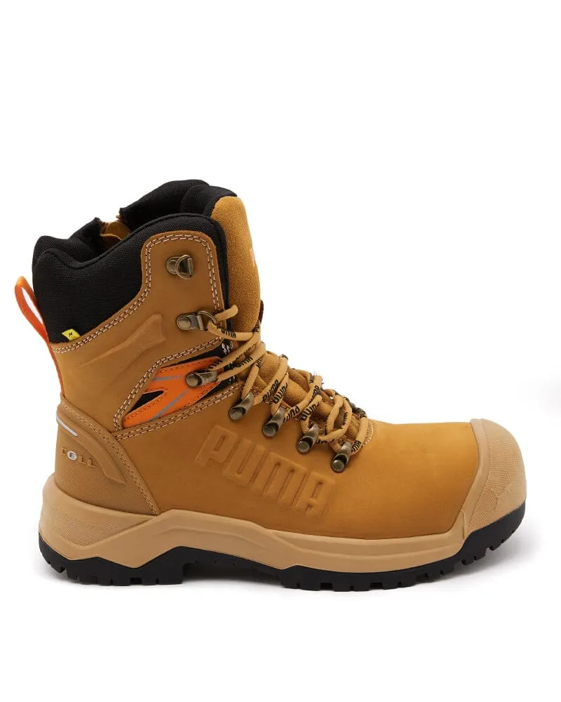 Iron Heavy Duty High Cut Safety Boot - Wheat