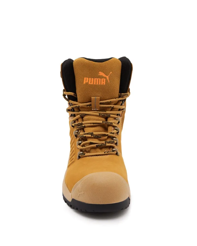 Iron Heavy Duty High Cut Safety Boot - Wheat