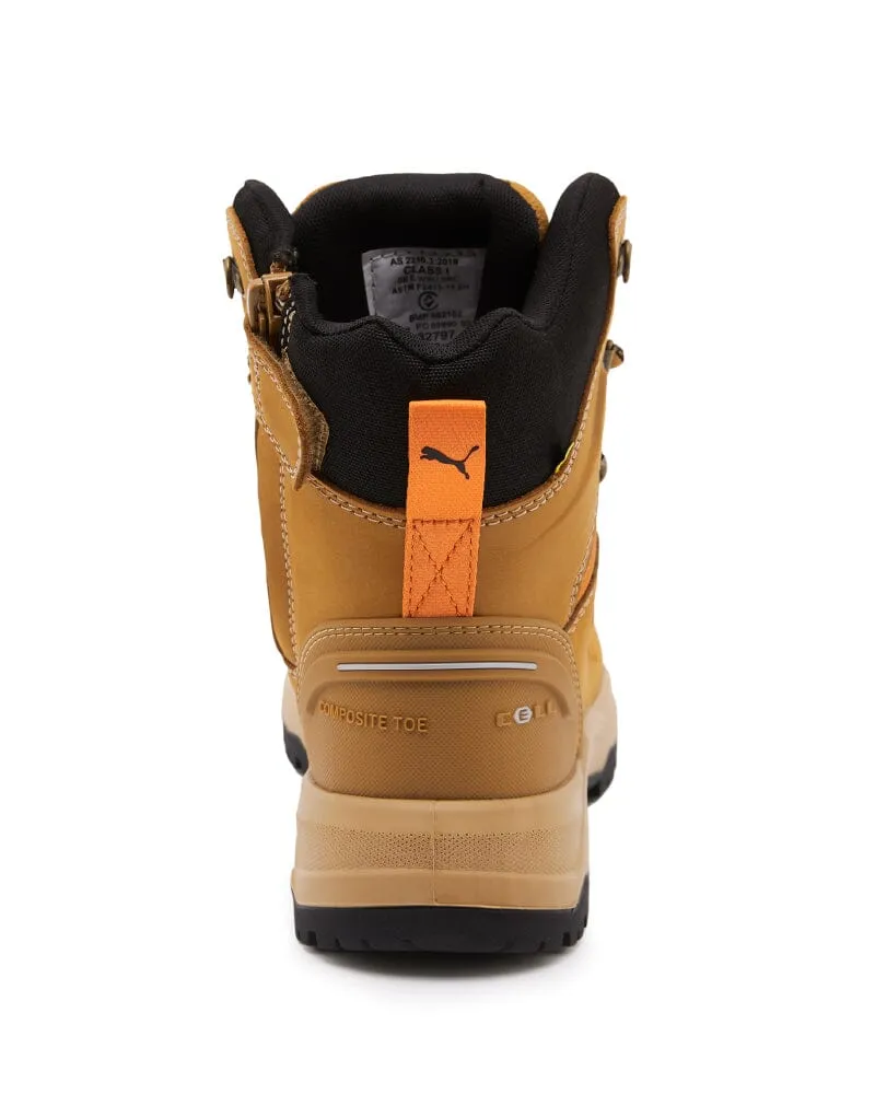 Iron Heavy Duty High Cut Safety Boot - Wheat