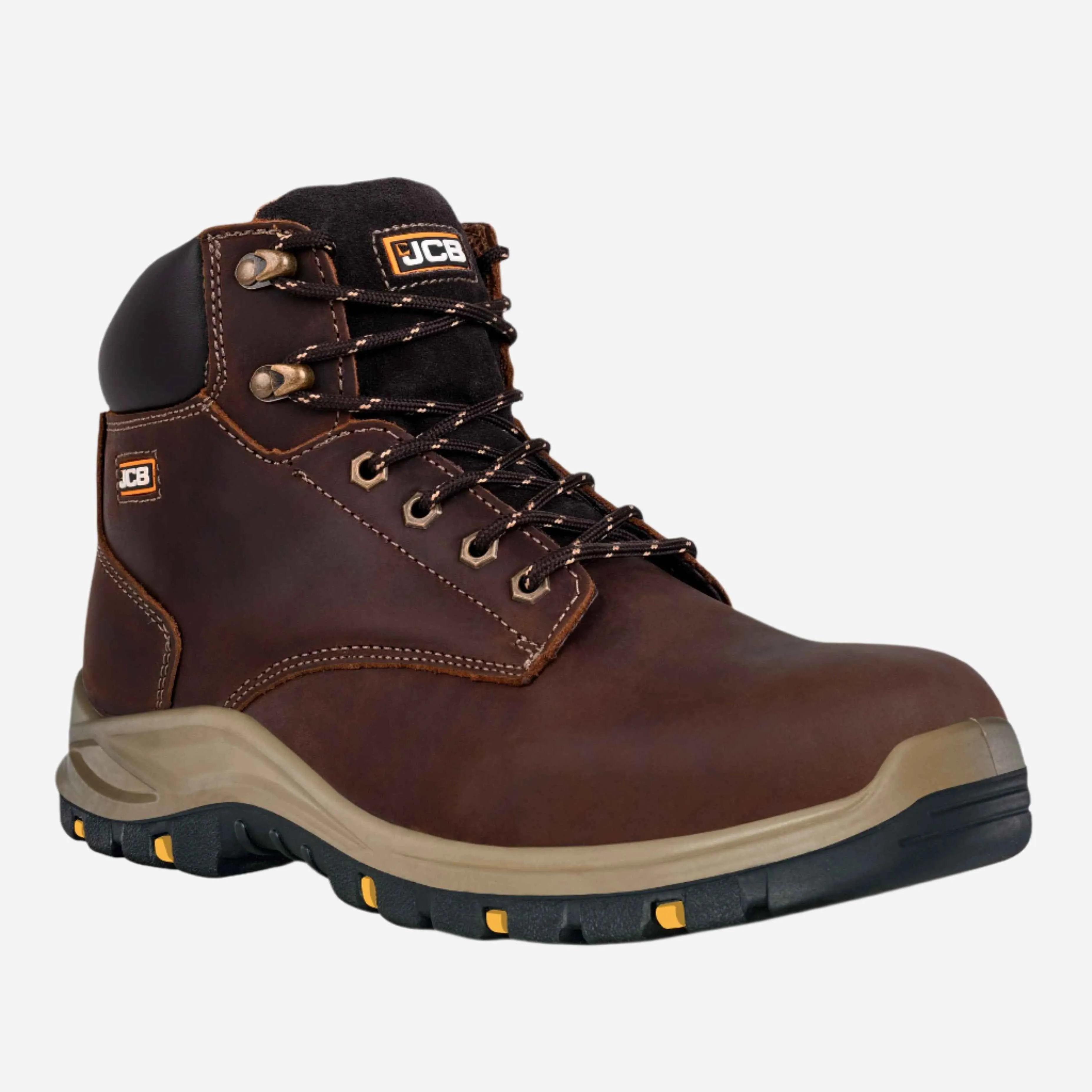 JCB HIKER HRO BROWN CRAZY HORSE LEATHER