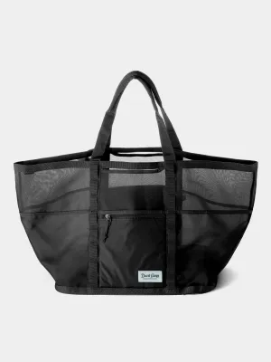 Large Mesh Gear Tote - Black