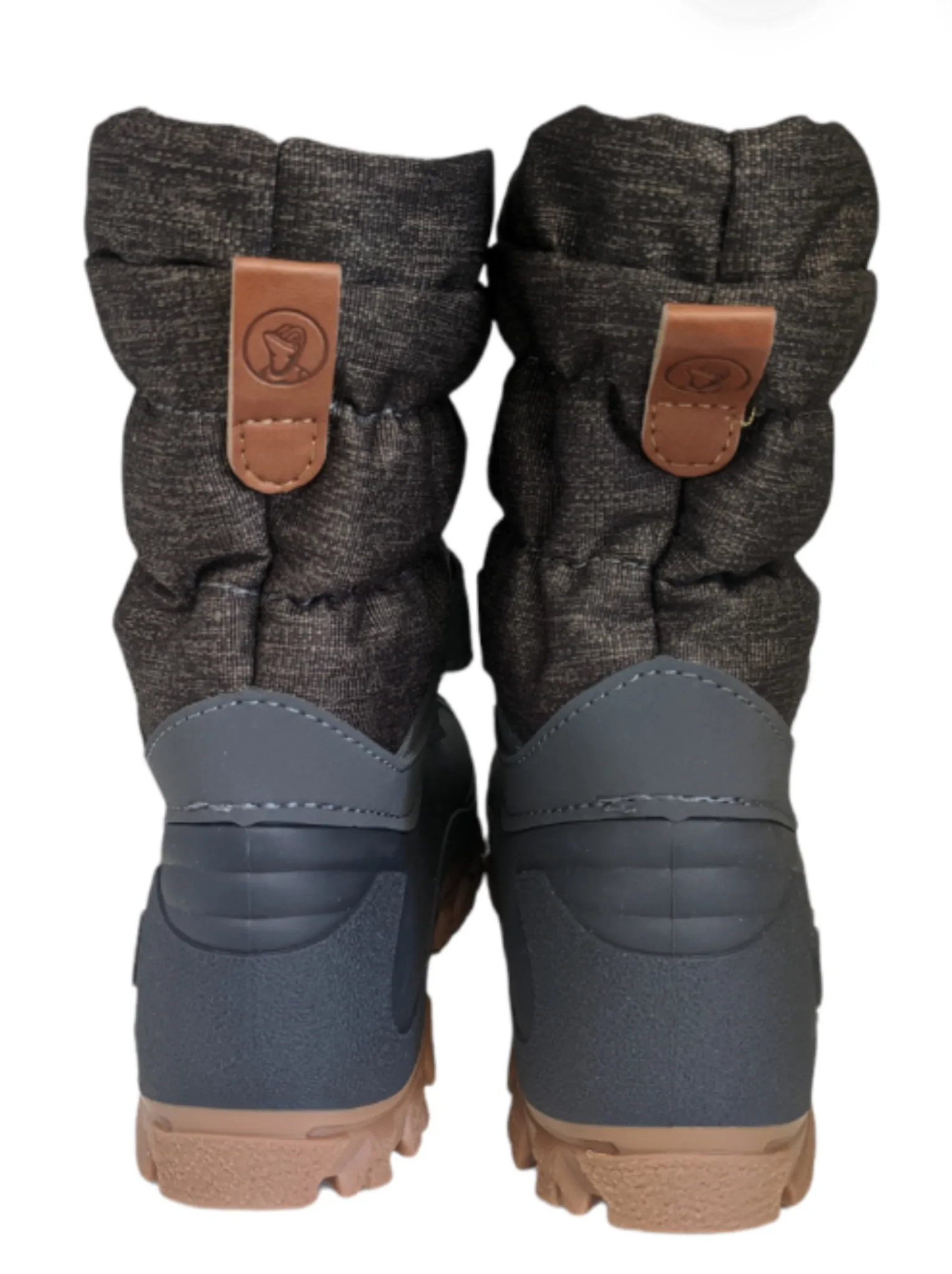 Lurchi Finn Grey Fur Lined Snow Boots