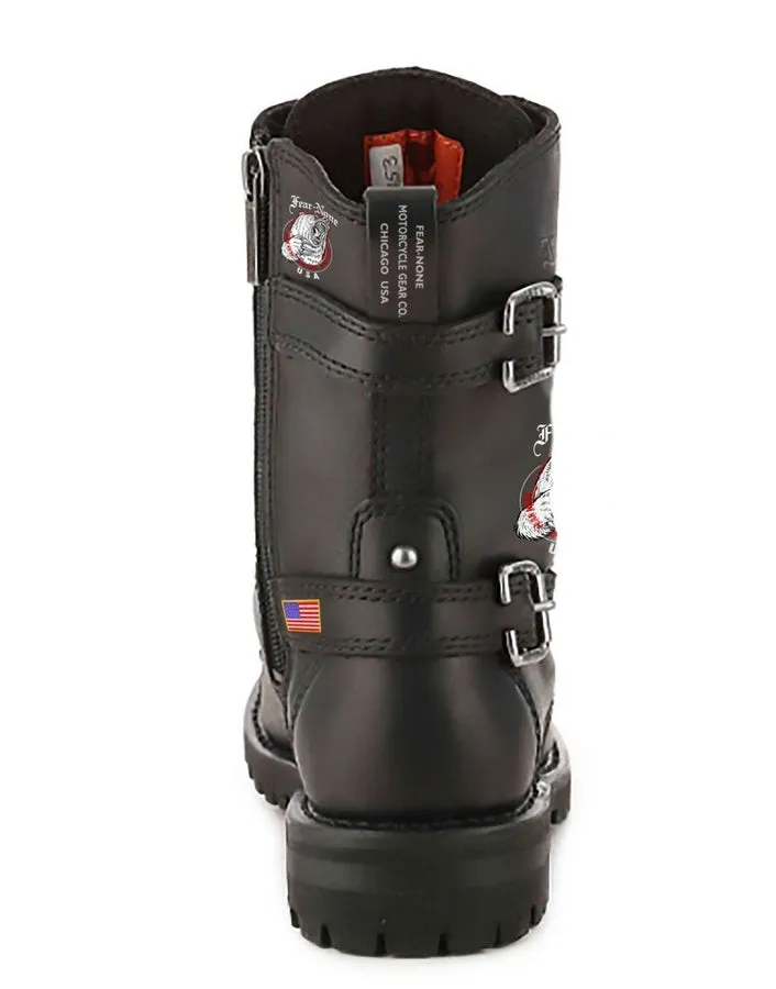 Men's FEAR-NONE Bear Leather Rider Boot