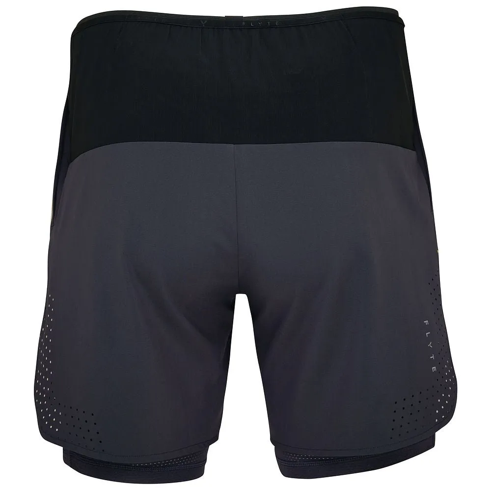 Mens Tern 2-In-1 Trail Shorts (Graphite)