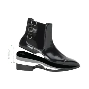 MONK STRAP BOOTS - HEIGHT ELEVATION