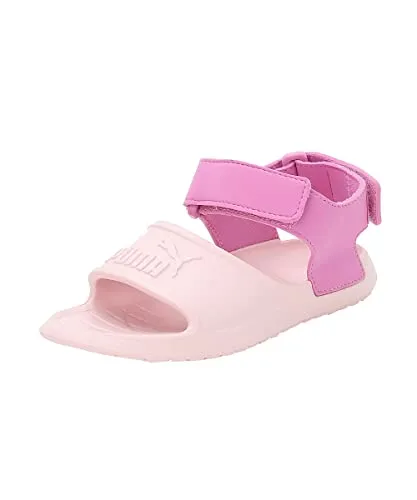 Puma Unisex-Kids Divecat v2 Injex PS Chalk Pink-Opera Mauve Sandal - 12UK (36954611)