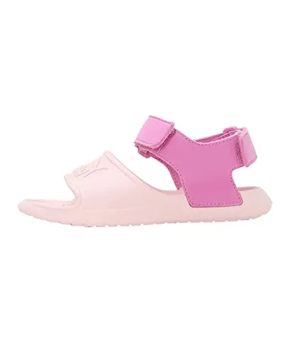 Puma Unisex-Kids Divecat v2 Injex PS Chalk Pink-Opera Mauve Sandal - 12UK (36954611)