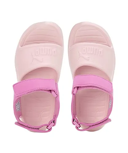 Puma Unisex-Kids Divecat v2 Injex PS Chalk Pink-Opera Mauve Sandal - 12UK (36954611)