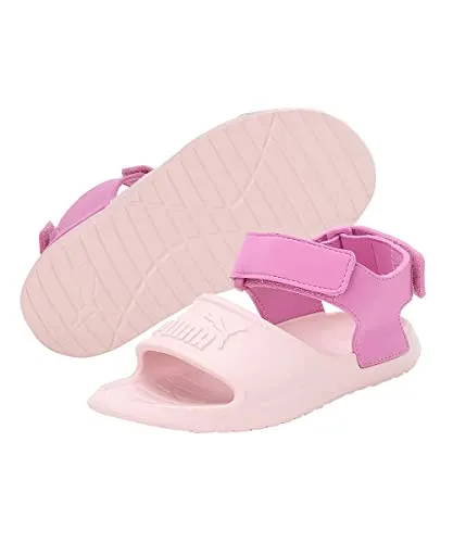 Puma Unisex-Kids Divecat v2 Injex PS Chalk Pink-Opera Mauve Sandal - 12UK (36954611)