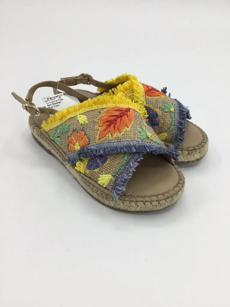 Sam Edelman Child Size 1 Youth Multi-Color Sandals/Flip Flops