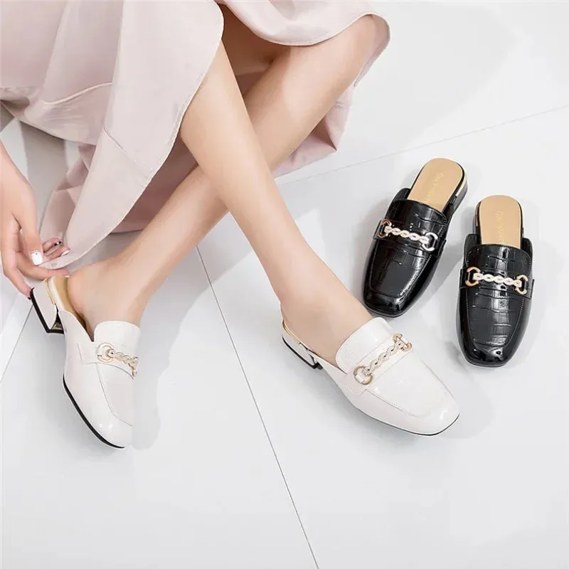 Summer new women's sandals luxury quality casual fashion comfortable leather shoes bag head refreshing outdoor slippers