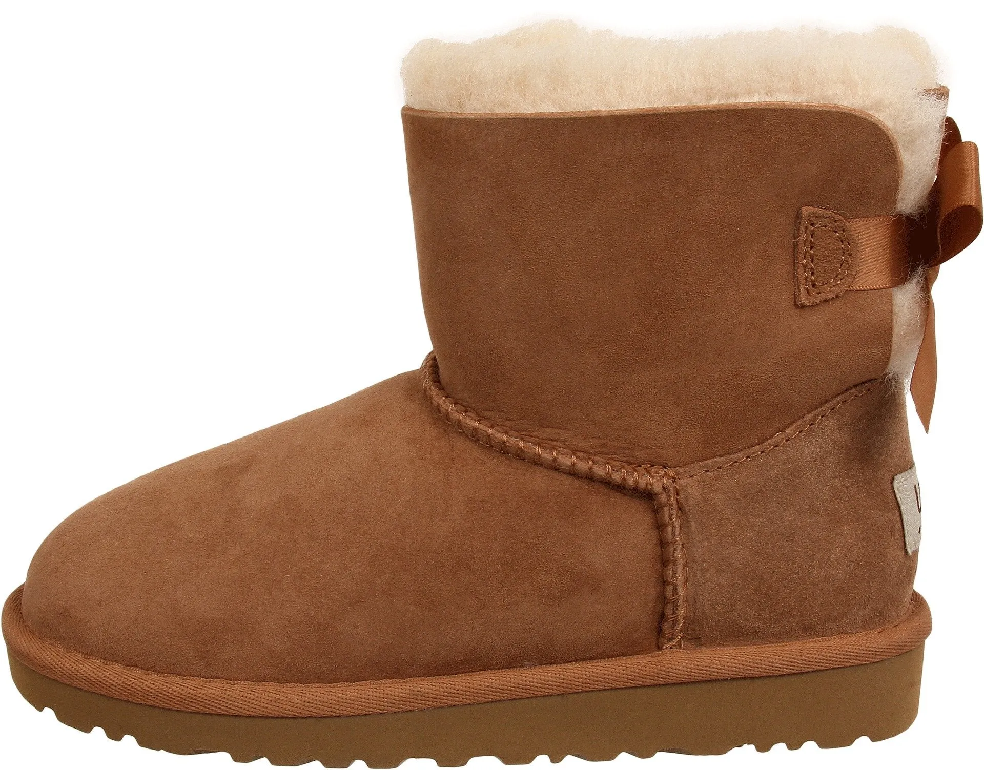 UGG Unisex-Child Mini Bailey Bow Ii Boot, Chestnut