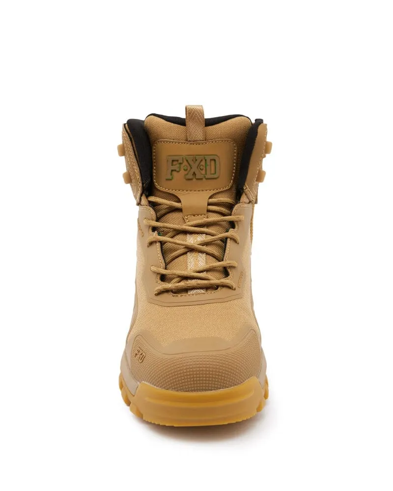 WB-6 Mid Cut Safety Boot - Wheat