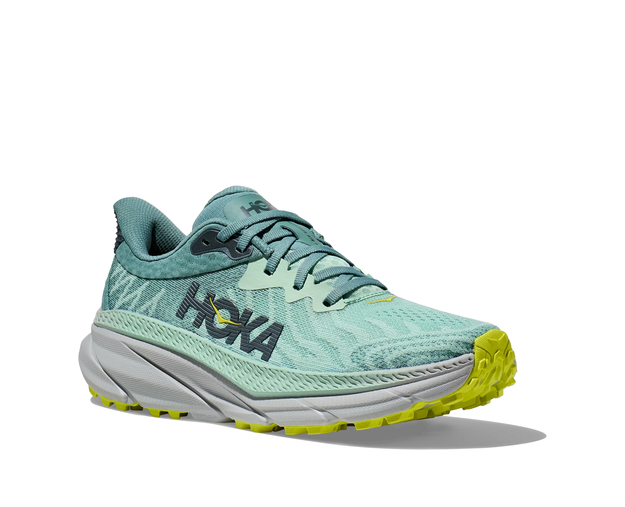 Women's Hoka Challenger 7 Color: Mist Green / Trellis