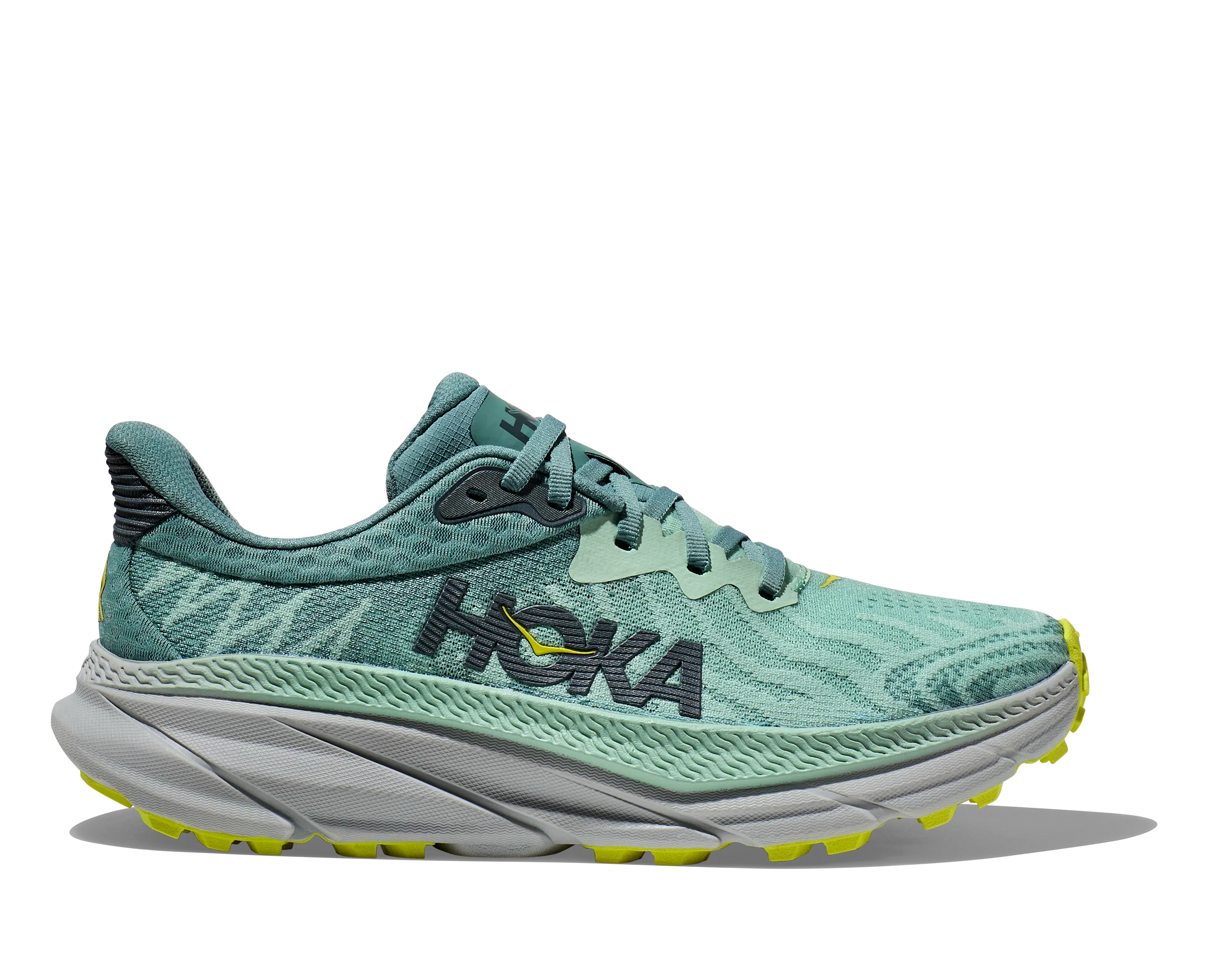 Women's Hoka Challenger 7 Color: Mist Green / Trellis