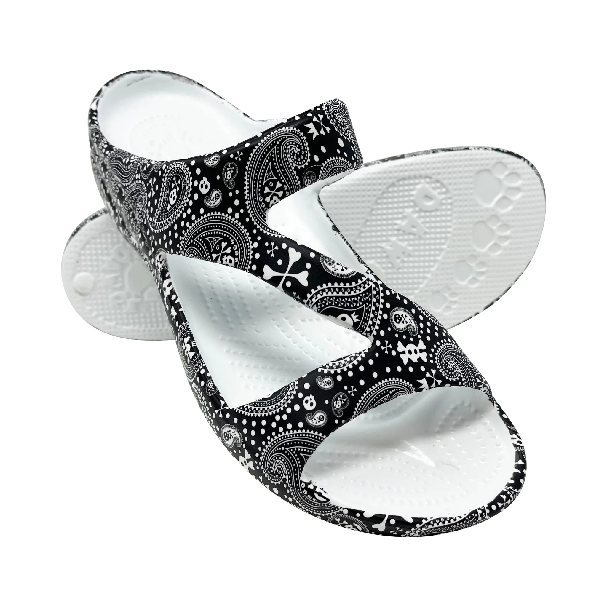 Women's PAW Print Z Sandals - Pirate Paisley